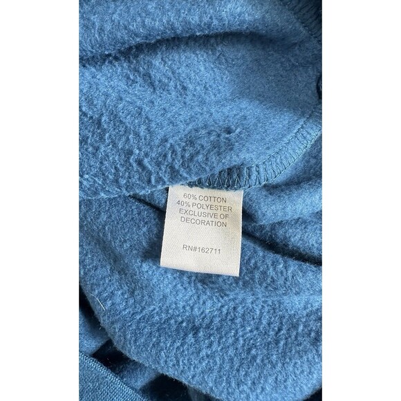 Margaux & Lexi Sweatshirt Women's Small Pullover Cardinal Owl Tree Blue - Picture 5 of 8